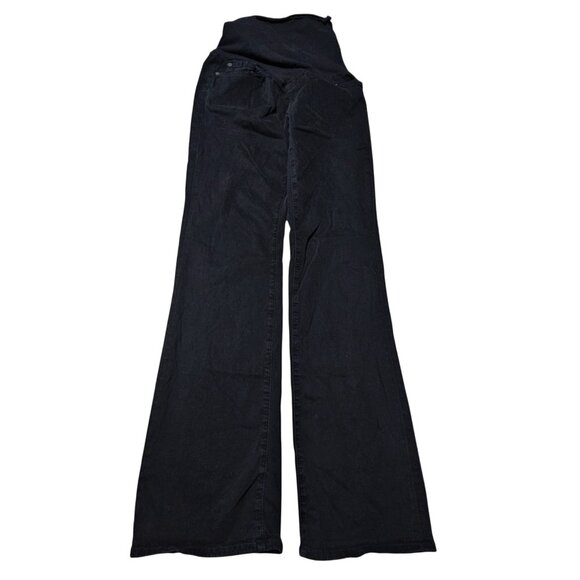 A Pea in the Pod Maternity Jeans Womens Size 28 Waist Boot Cut Black Denim - Picture 2 of 4